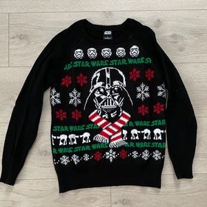 NWOT Star Wars winter Christmas holiday sweater